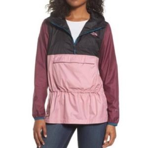 North Face Packable Fanorack Windbreaker Jacket S
